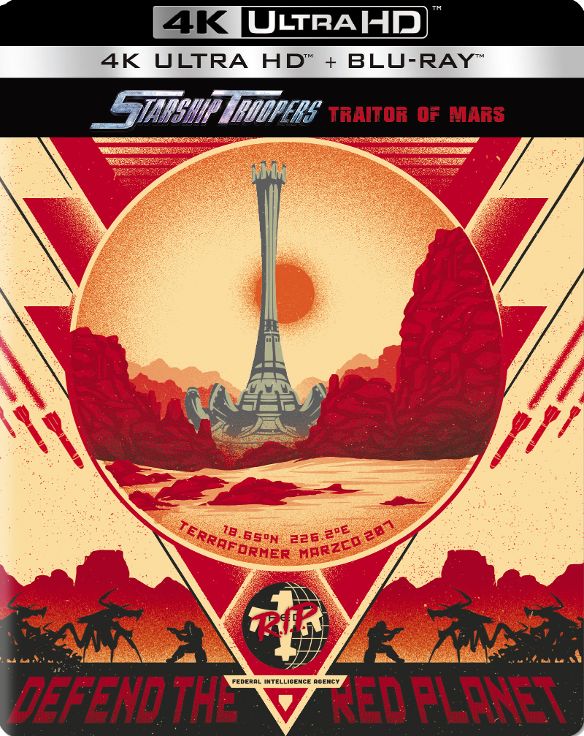  Starship Troopers: Traitor of Mars [SteelBook] [4K Ultra HD Blu-ray/Blu-ray] [2017]