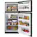 Alt View 12. GE - 18.2 Cu. Ft. Top-Freezer Refrigerator.