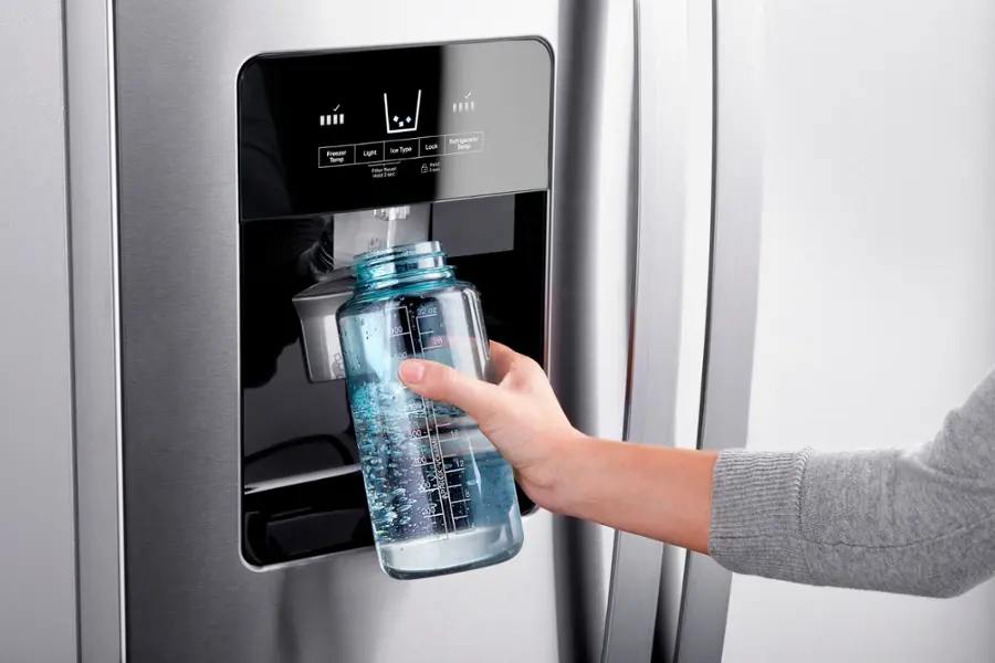 Alt View 4. Whirlpool - 24.5 Cu. Ft. Side-by-Side Refrigerator - Fingerprint Resistant Stainless Steel.