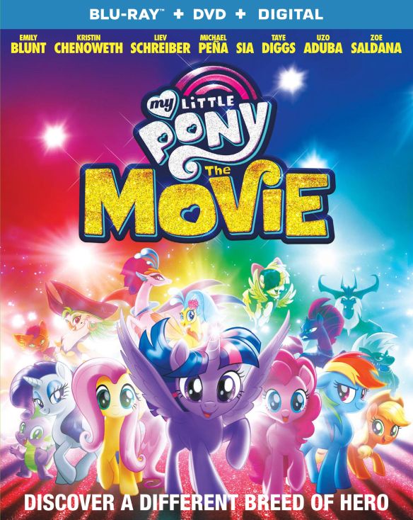  My Little Pony: The Movie [Blu-ray] [2017]