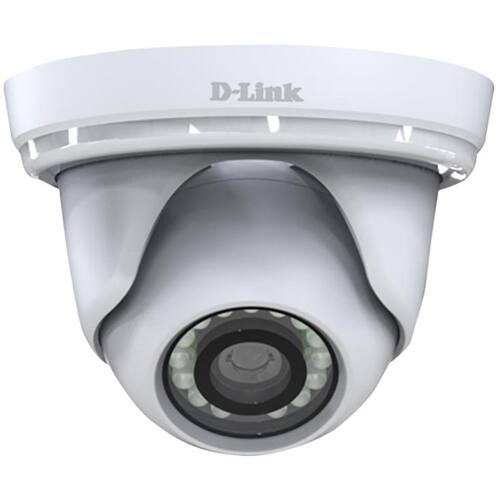 D-Link - Pan and Tilt Indoor/Outdoor 1080p Network Surveillance Camera - White-Front_Standard 