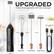 UPGRADED Interchangeable Whisk Design
- 2.5 cm
- 2.3 cm
- 2.5 cm
- 21 cm
- 11.1 cm
- 11.5 cm
- 11.1 cm
- Type-C Charging Cord
- 3 cm
Egg beater
Triple Whisk
Single Whisk
