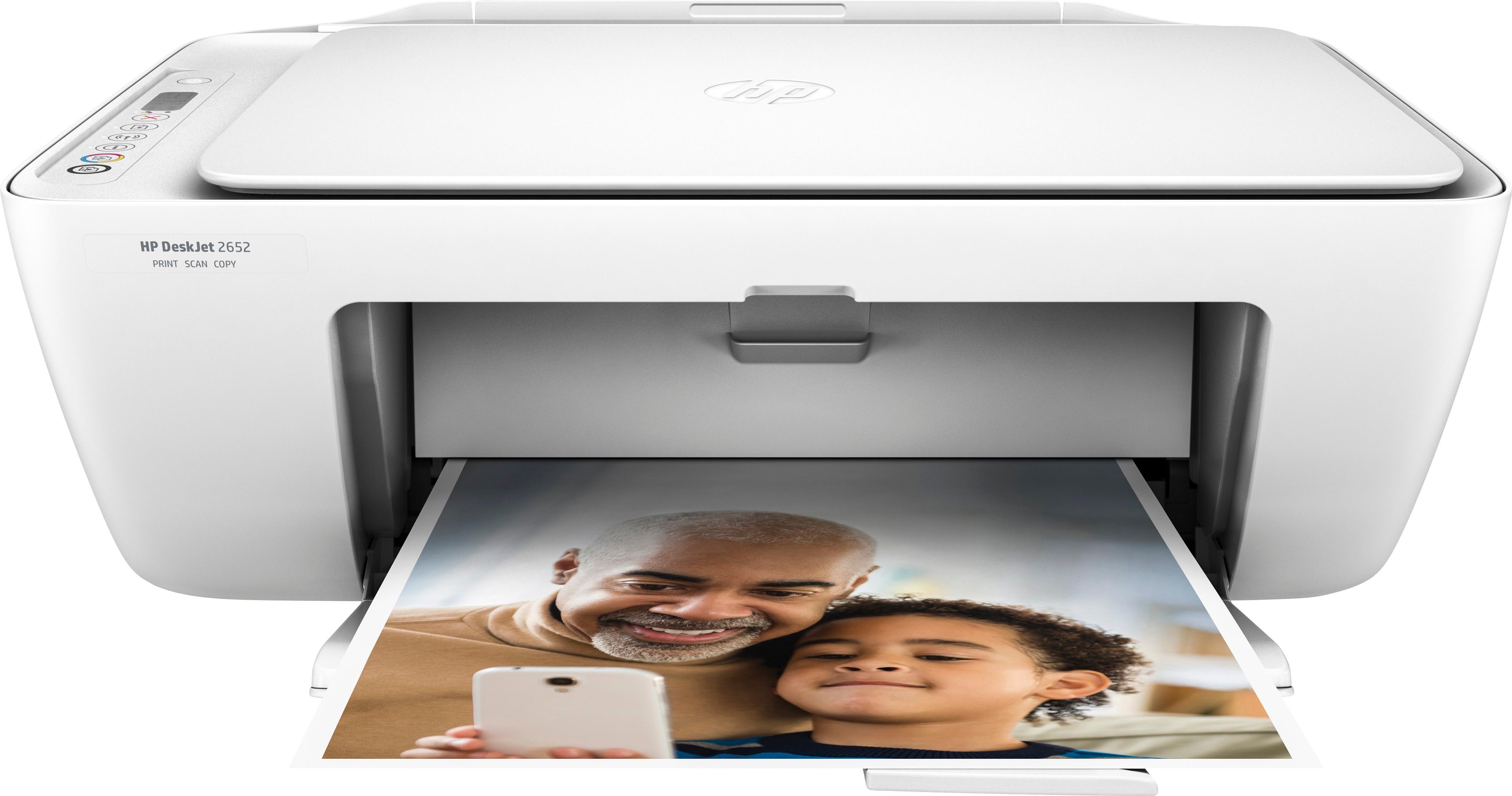Flygtig Paradoks spørgeskema HP DeskJet 2652 Wireless All-In-One Printer DJ 2652 - Best Buy