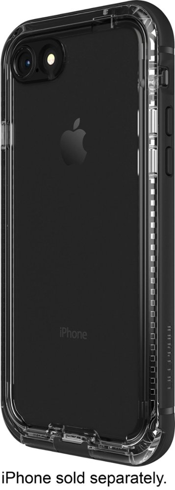 nÜÜd protective water-resistant case for apple iphone 8 - black