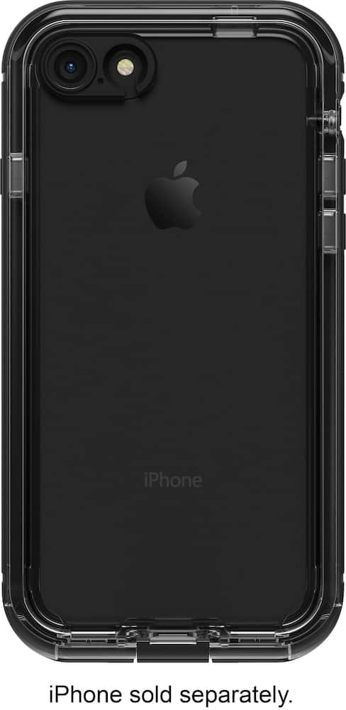 nÜÜd protective water-resistant case for apple iphone 8 - black