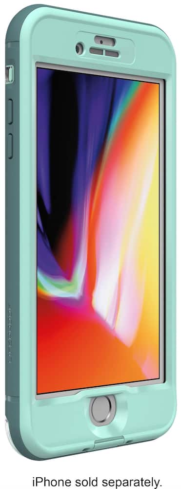 nÜÜd protective water-resistant case for apple iphone 8 plus - cool mist nÜÜd protective water-resistant case for apple iphone 8 plus - cool mist