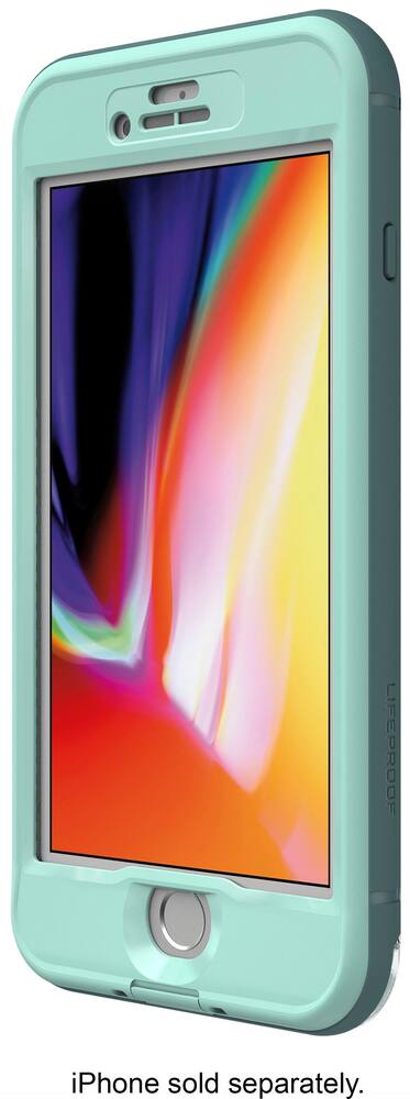nÜÜd protective water-resistant case for apple iphone 8 plus - cool mist nÜÜd protective water-resistant case for apple iphone 8 plus - cool mist