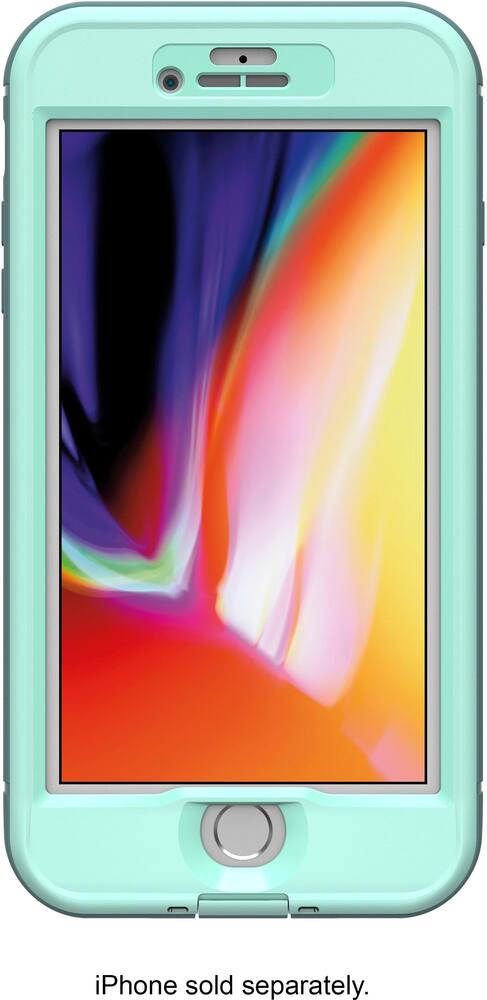 nÜÜd protective water-resistant case for apple iphone 8 plus - cool mist nÜÜd protective water-resistant case for apple iphone 8 plus - cool mist