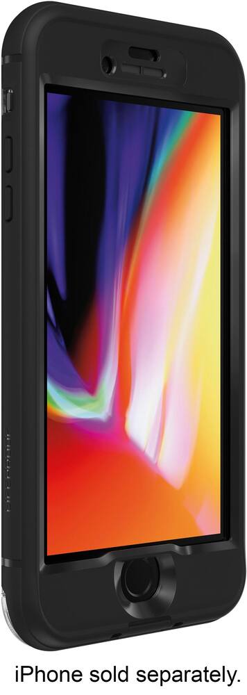 nÜÜd protective water-resistant case for apple iphone 8 plus - black nÜÜd protective water-resistant case for apple iphone 8 plus - black