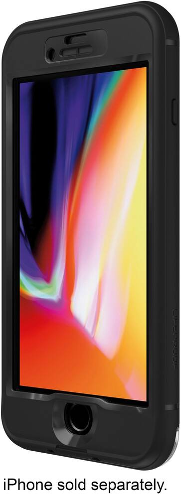 nÜÜd protective water-resistant case for apple iphone 8 plus - black nÜÜd protective water-resistant case for apple iphone 8 plus - black