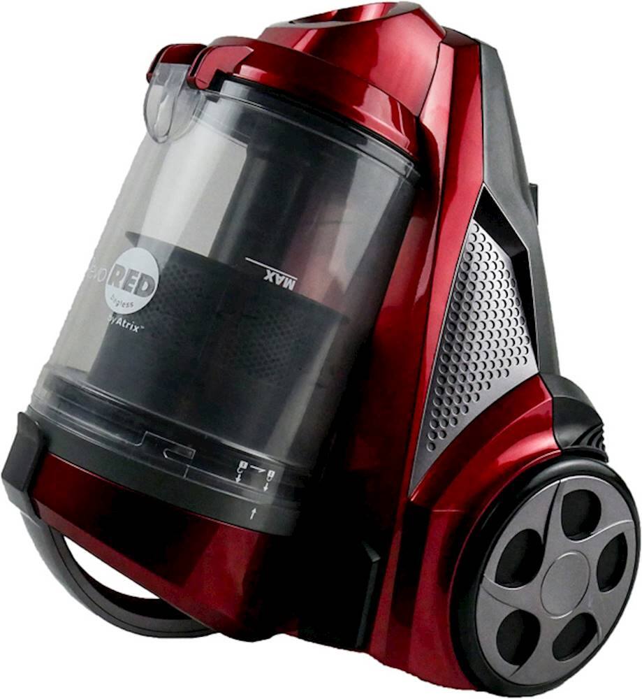 Alt View 11. Atrix - Revo Canister Vacuum - Red.
