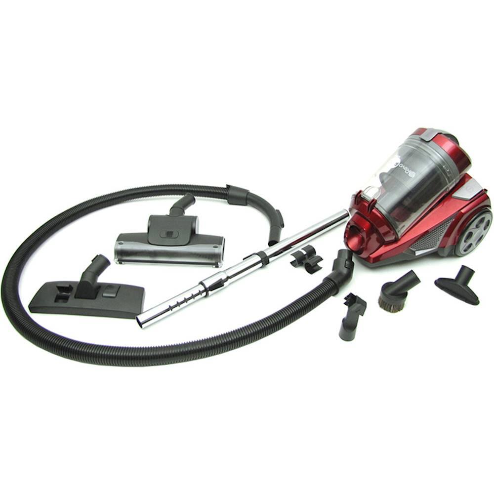 Alt View 14. Atrix - Revo Canister Vacuum - Red.