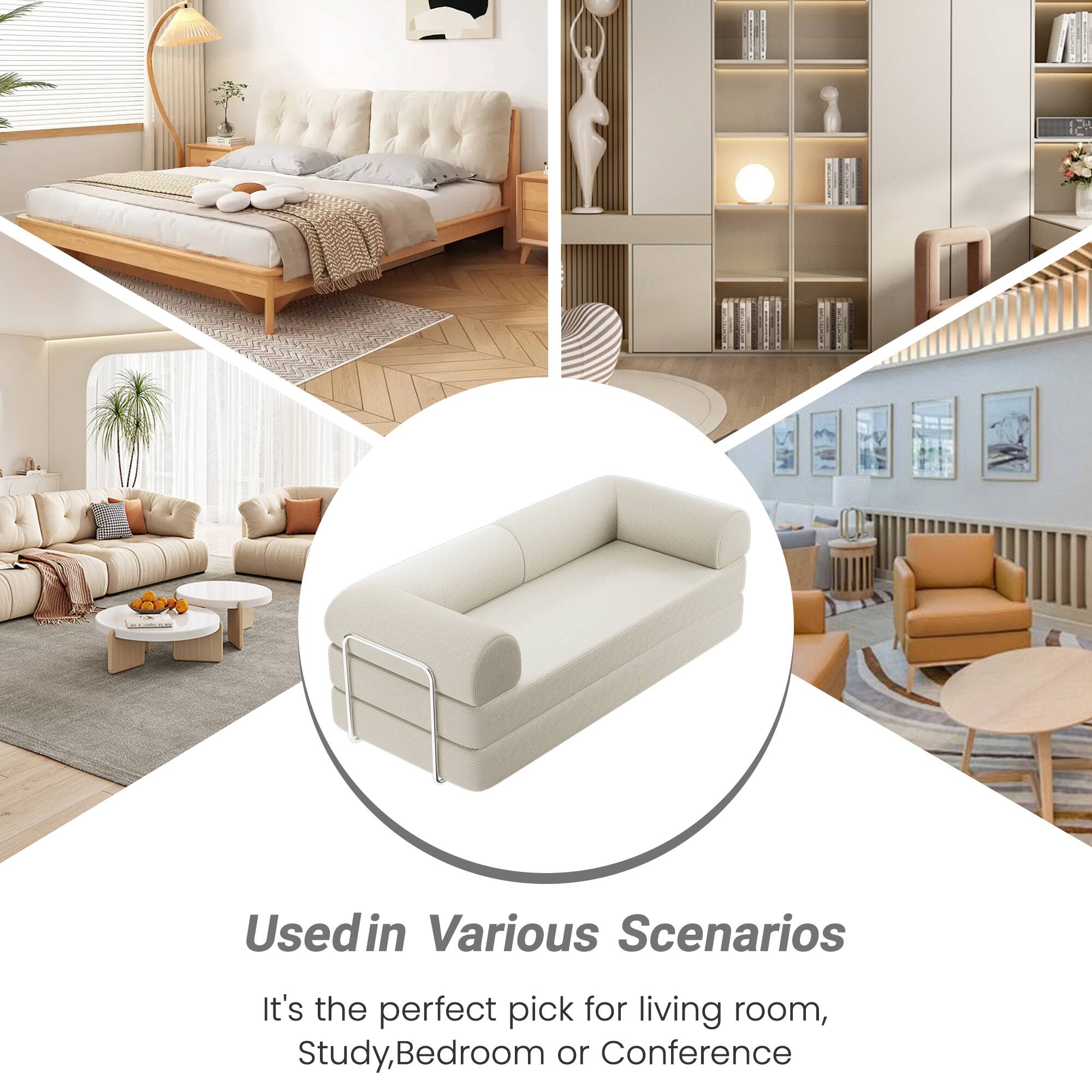 Used in Various Scenarios

It's the perfect pick for living room, Study, Bedroom or Conference