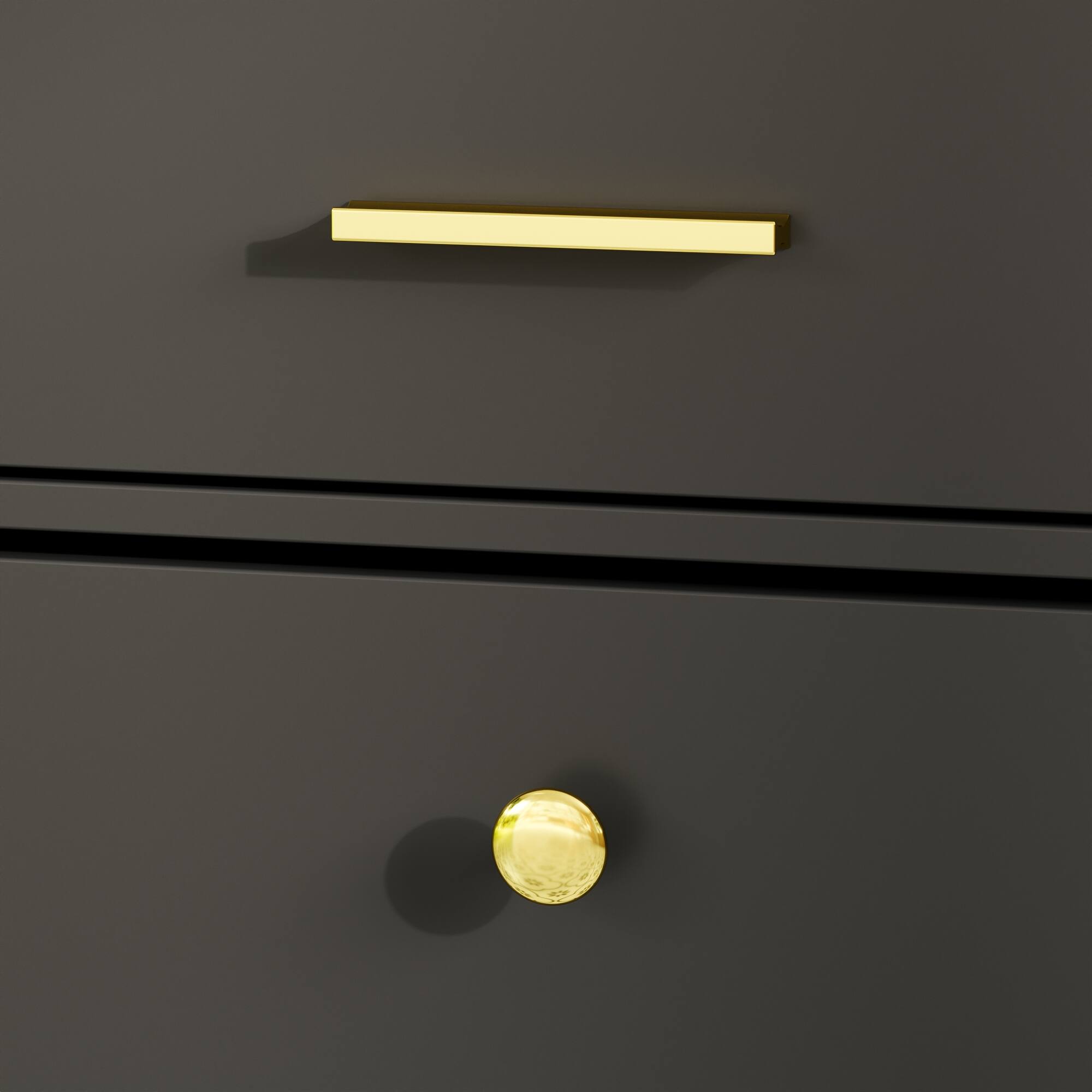 Alt View 2. Famapy - Multi - Functional Small Refrigerator Base Cabinet Versatile Storage for Kitchen Bathroom - Black.