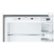 Alt View Zoom 17. Bosch - 800 Series 9.6 Cu. Ft. Bottom-Freezer Built-In Refrigerator - White.