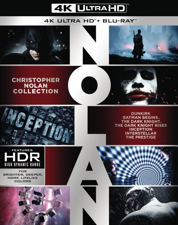  Christopher Nolan Collection [4K Ultra HD Blu-ray/Blu-ray]