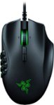 Front. Razer - Naga Trinity Wired Optical Gaming Mouse with Interchangeable Side Plates in 2, 6, 12 Button Configurations - Black.
