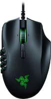 Razer - Naga Trinity Wired Optical Gaming Mouse with Chroma Lighting - Black - Front_Zoom