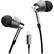 Front. 1MORE - Triple Driver Wired In-Ear Headphones for select iOS devices - Titanium.