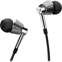 1MORE - Triple Driver Wired In-Ear Headphones - Titanium - Front_Zoom