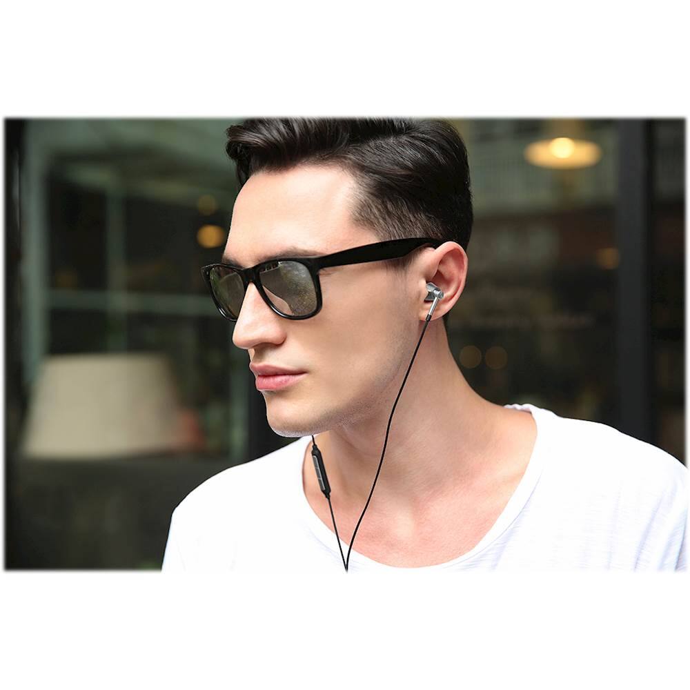 Alt View 16. 1MORE - Triple Driver Wired In-Ear Headphones - Titanium.