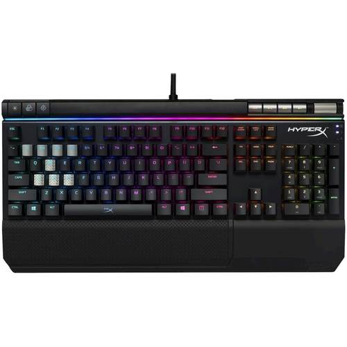 HyperX - Alloy Elite RGB Wired Gaming Mechanical Cherry MX Red Switch Keyboard with RGB Backlighting - Black was $139.99 now $69.99 (50.0% off)