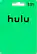 Front. Hulu - $25 Gift Card.