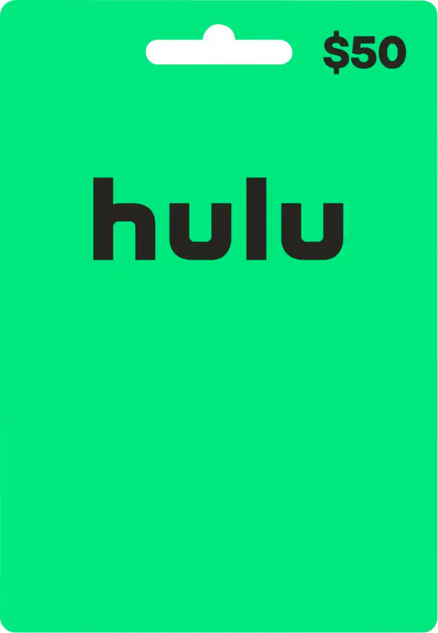Hulu $50 Gift Card HULU 2018 $50 Best Buy - Main Image