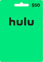 Hulu - $50 Gift Card - Front_Zoom