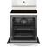 Alt View 1. Frigidaire - Gallery 5.4 Cu. Ft. Self-Cleaning Freestanding Electric Convection Range - White.