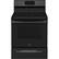 Front. Frigidaire - Gallery 5.4 Cu. Ft. Self-Cleaning Freestanding Electric Convection Range - Black.