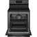Alt View 1. Frigidaire - Gallery 5.4 Cu. Ft. Self-Cleaning Freestanding Electric Convection Range - Black.