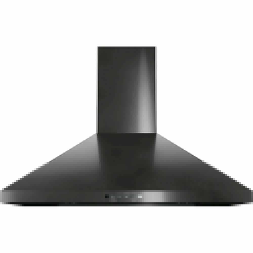 GE - 30 inches - Convertible - Wall Range Hood - Black Stainless Steel