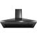 Left. GE - 36" Convertible Range Hood - Black stainless steel.