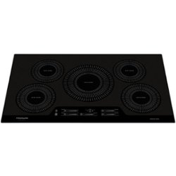 Frigidaire - Gallery 36" Electric Induction Cooktop - Black - Front_Zoom