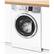 Alt View 11. Fisher & Paykel - 2.4 Cu. Ft. Stackable Front Load Washer with Steam - White.