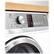 Alt View 11. Fisher & Paykel - 4.0 Cu. Ft. Stackable Electric Dryer with Ventless Drying - White.