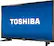 Left. Toshiba - 32" Class - LED - 720p - HDTV - Black.