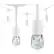 Alt View 11. Enbrighten - Café LED Lights (48 feet/24 bulbs) - White.