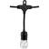Alt View 11. Enbrighten - Café LED Lights (18 feet/9 bulbs) - Black.