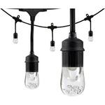 Enbrighten - Café LED Lights (48 feet/24 bulbs) - Black