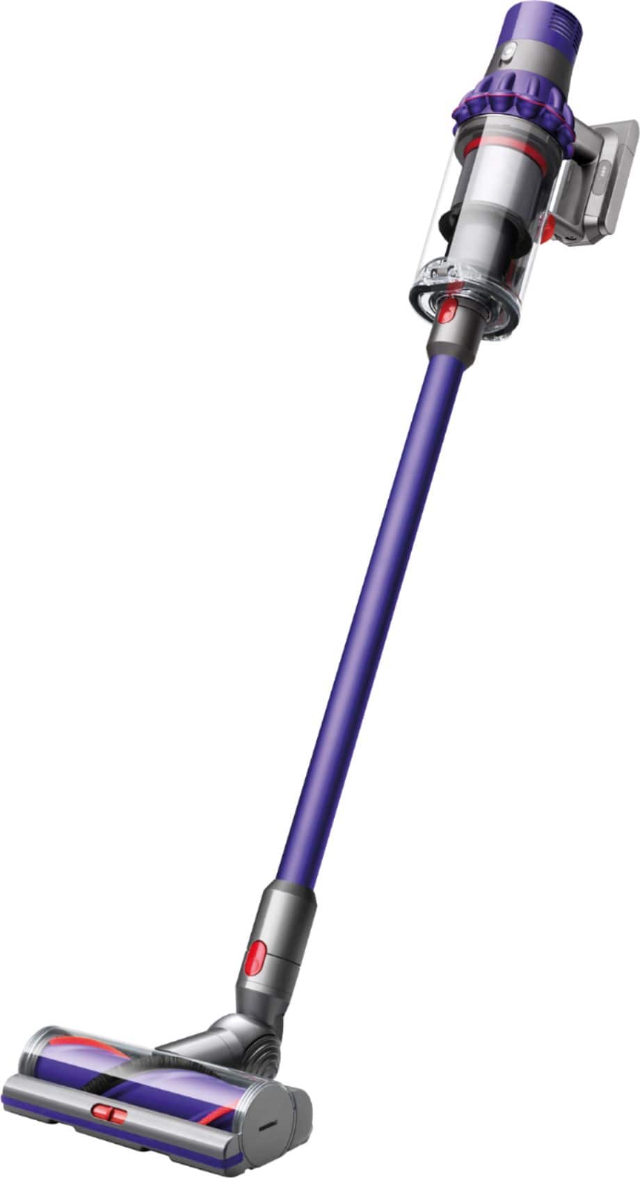 Front. Dyson - Cyclone V10 Animal Cord-Free Stick Vacuum - Purple.