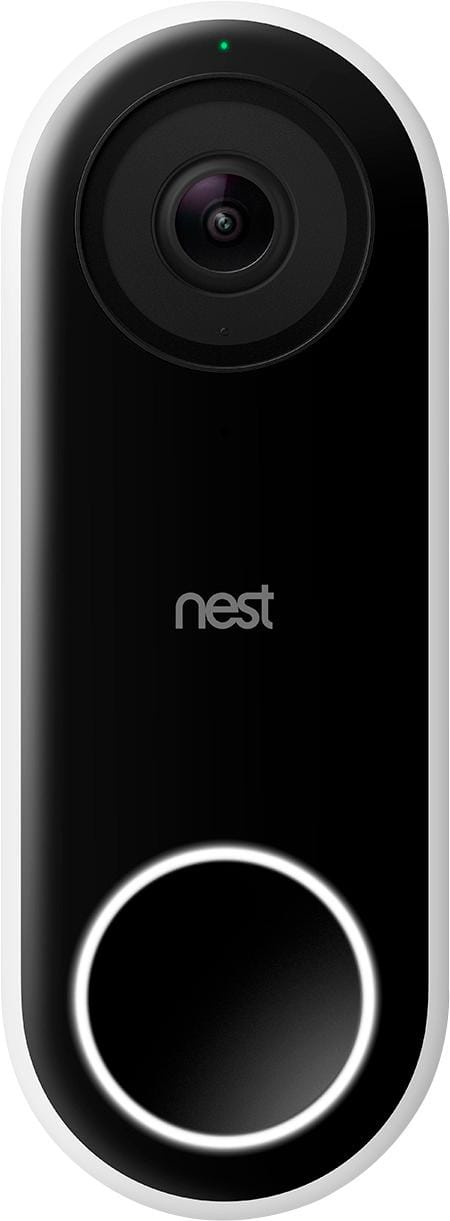 Google - Nest Doorbell (Wired)  Smart Wi-Fi Video Doorbell