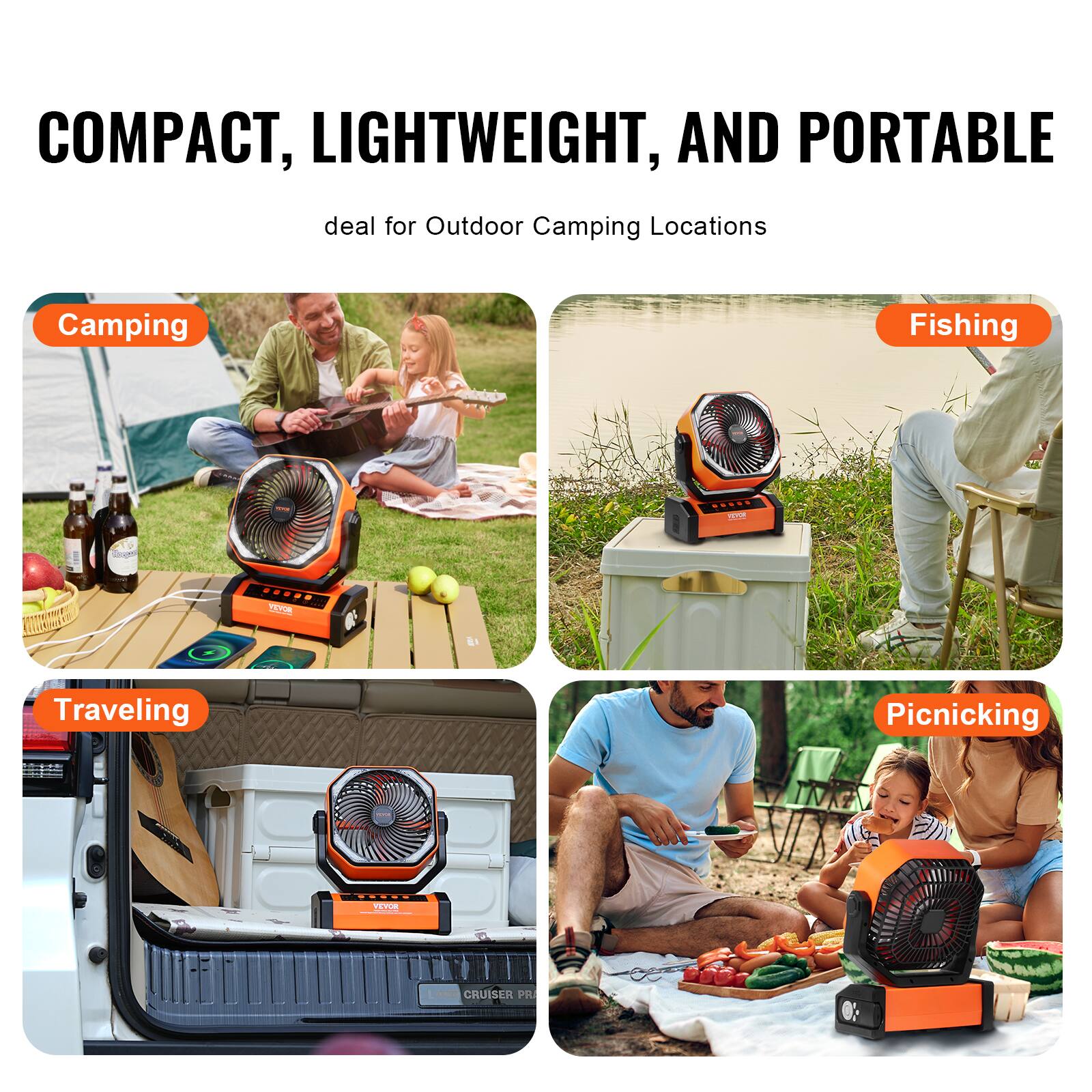 COMPACT, LIGHTWEIGHT, AND PORTABLE  
deal for Outdoor Camping Locations  

Camping  
Fishing  
Traveling  
Picnicking