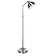 Alt View 16. OttLite - Covington LED Floor Lamp - Brushed Nickel.