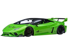 Lamborghini Huracan GT "LB-Silhouette Works" Pearl Green Metallic with Black Top 1/18 Model Car by Autoart