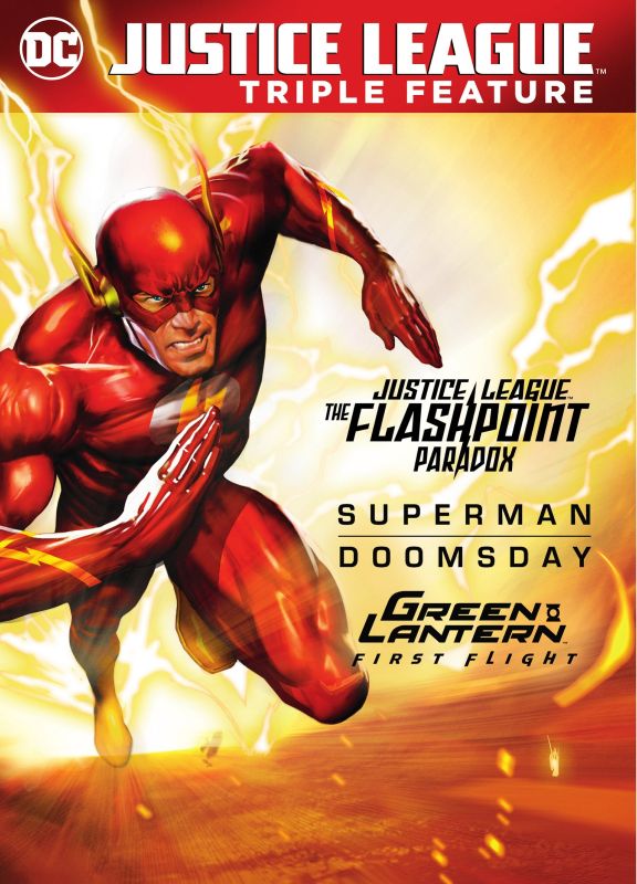 

Justice League Triple Feature: Flashpoint Paradox/Superman Doomsday/Green Lantern: First Flight [DVD]