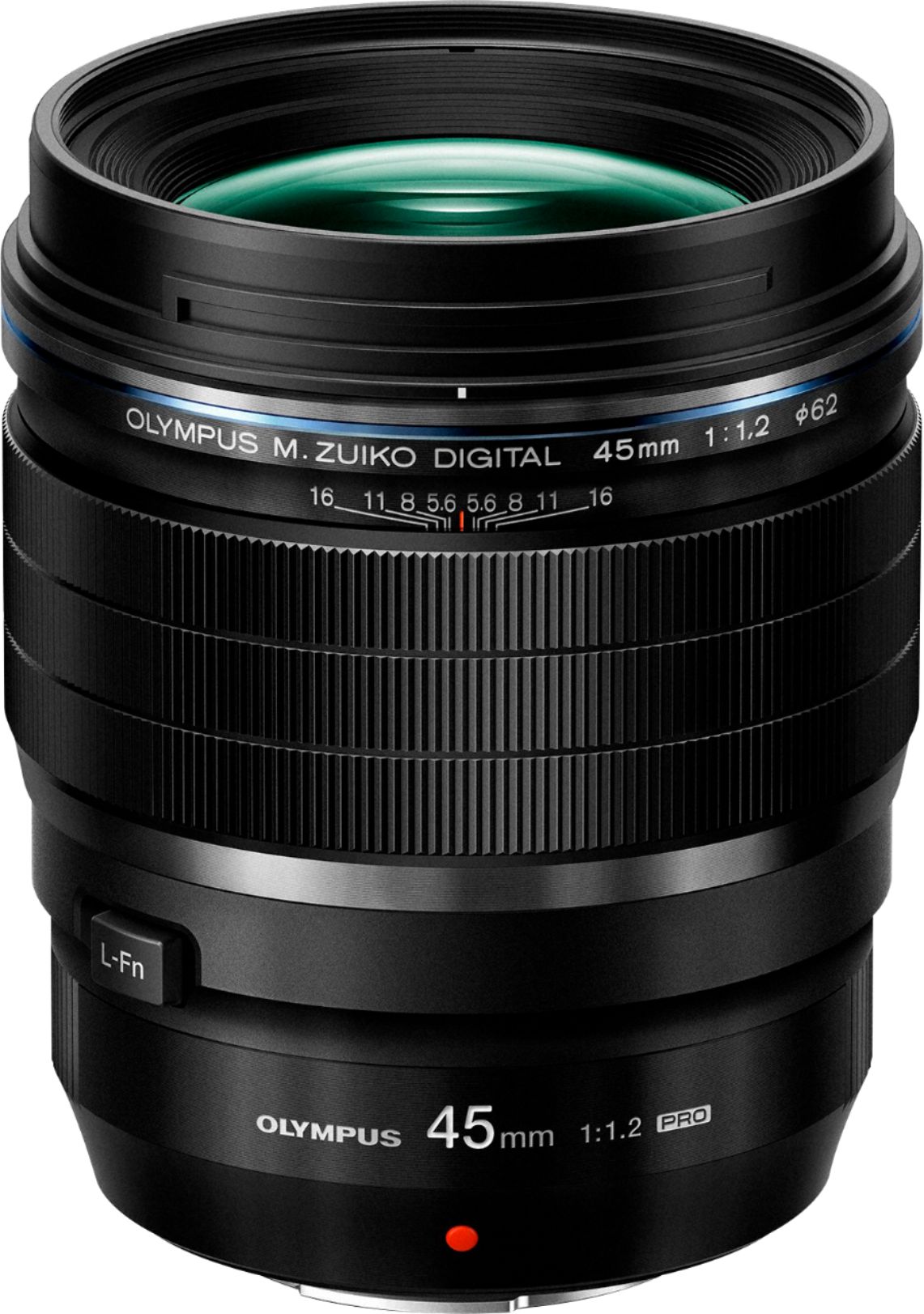 garage Cyberruimte defect Olympus M.Zuiko 45mm f/1.2 PRO Telephoto Lens for PEN-F Black V311090BU000  - Best Buy