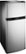 Angle. Insignia™ - 4.3 Cu. Ft. Mini Fridge with Top Freezer and ENERGY STAR Certification - Stainless Steel.