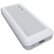 Front. Energizer - MAX 10,000 mAh Portable Charger for Most USB-Enabled Devices - White.